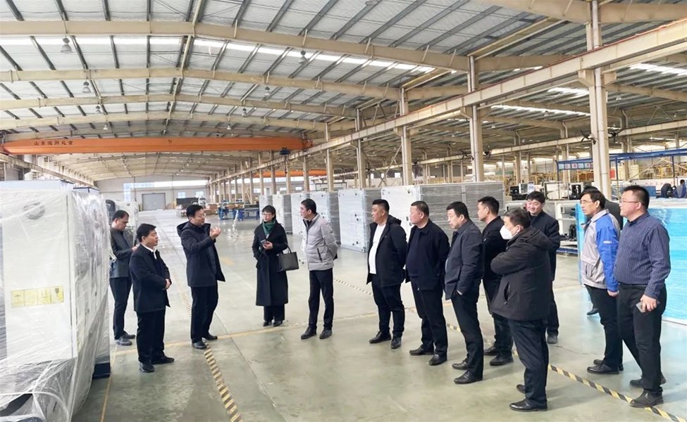 中國(guó)建筑節(jié)能協(xié)會(huì)建筑節(jié)能技術(shù)推廣工作委員會(huì)一行到訪山東科靈節(jié)能